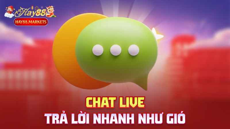 Chat live – Trả lời nhanh như gió